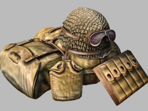 soldier accessories 3D Model