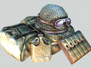 acess&oacute;rios de soldado Modelo 3D