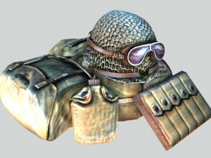 soldier accessories 3D Model