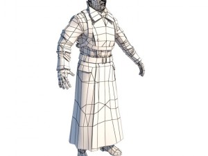 wwii nazi officer 3D मॉडल
