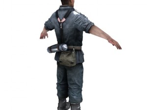 wwii nazi soldier 3D Model