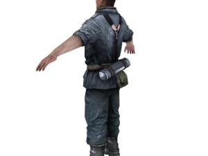 wwii nazi soldier 3D Model