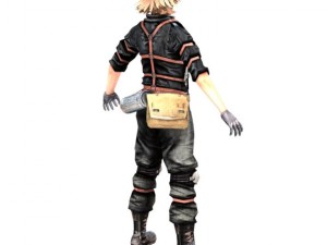 woman soldier 3D मॉडल