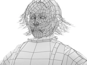 woman soldier 3D Model