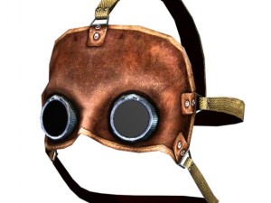 nazi mask and helmet Modelo 3D
