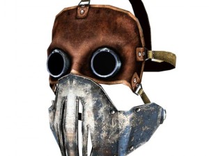 nazi mask and helmet Modelo 3D