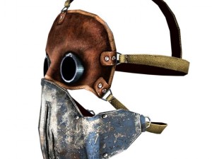 nazi mask and helmet Modelo 3D