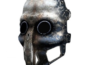 nazi mask and helmet Modelo 3D