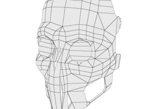nazi mask and helmet Modelo 3D