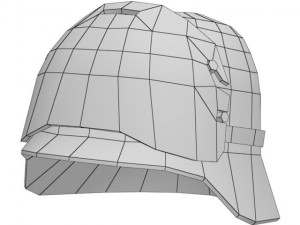 nazi mask and helmet Modelo 3D
