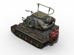 monster tank 3Dモデル