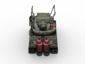 monster tank 3Dモデル
