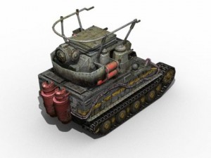 monster tank 3Dモデル