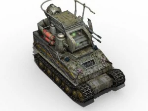 carro armato mostruoso Modello 3D