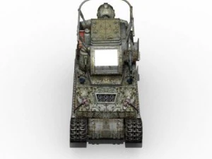 carro armato mostruoso Modello 3D