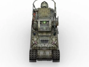 carro armato mostruoso Modello 3D