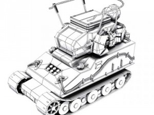 monster tank 3Dモデル