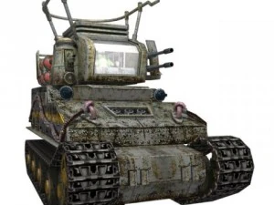 carro armato mostruoso Modello 3D