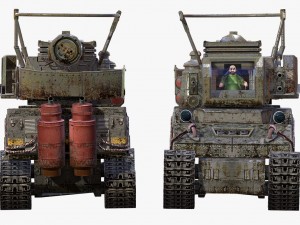 monster tank 3Dモデル