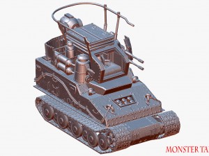 monster tank 3Dモデル