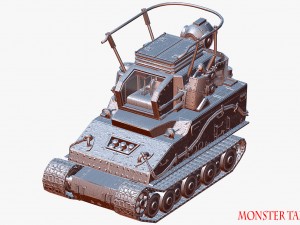 monster tank 3Dモデル