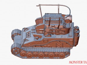 monster tank 3Dモデル