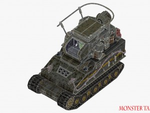 monster tank 3Dモデル