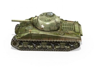m4 sherman tank 3D Model