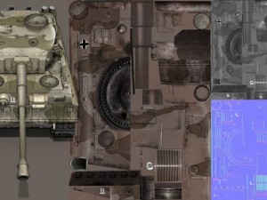 panzer vi tiger german heavy tank 3D Model