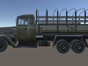 army truck Modello 3D