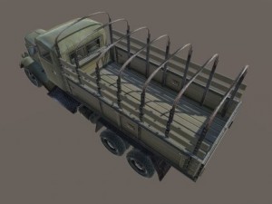 army truck Modello 3D