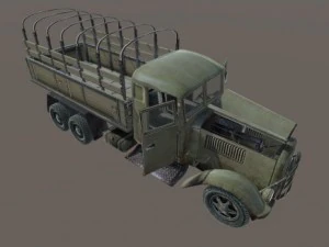 army truck 3D Model