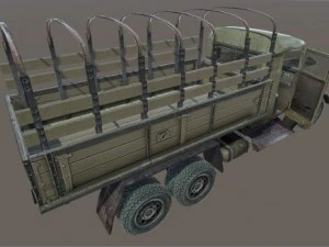 army truck 3D Model