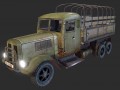 army truck Model 3D