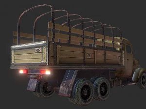 army truck 3D Model