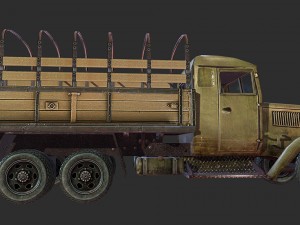 army truck Modello 3D