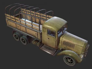 army truck 3D Model