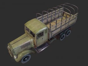 army truck 3D Model