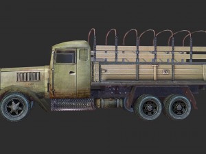 army truck Modello 3D