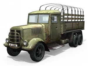 army truck 3D Model
