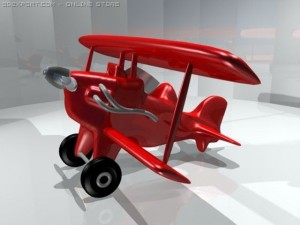 biplane 3D Model