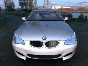 bmw sedan 5series 2008 3D Model