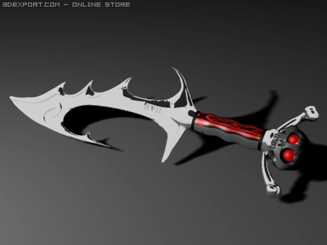 evil 3D Model .c4d .max .obj .3ds .fbx .stl .blend 