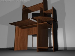 table comp 3Dモデル
