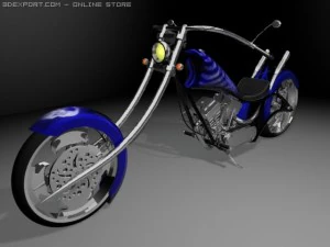 chopper rengen 3D Model