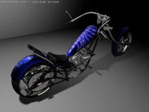 chopper rengen 3D Model