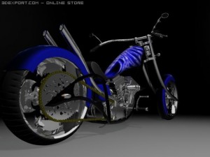chopper rengen 3D 모델