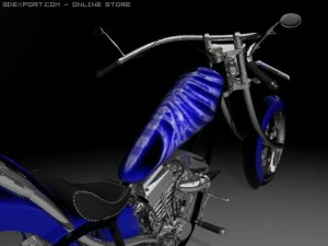 chopper rengen 3D Model