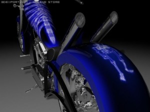 chopper rengen 3D 모델