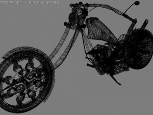 chopper rengen 3D 모델
